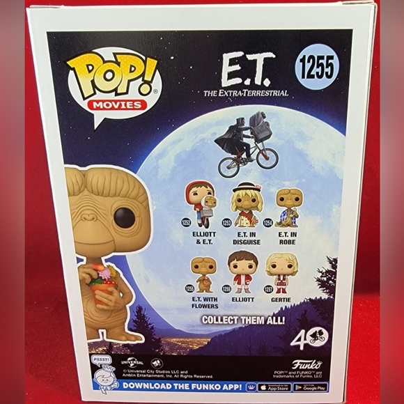 E.t. with flowers funko # 1255 (nib) - Picture 7 of 7